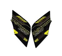Autocollants protection réservoir Autocollant De Protection De Réservoir De Moto, Couverture De Protection De Carburant, Autocollant Givré Pour Pour Vstrom DL650 DL Pour V-STROM 650 XT