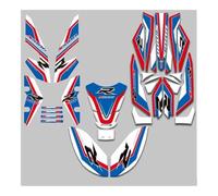 Autocollants protection réservoir Autocollant Réfléchissant Pour Réservoir Et Arrière De Moto, Protecteur De Plaque D'immatriculation De Carénage Pour S1000R 2014 2015 2016 2017 2018