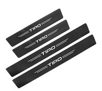 Autocollants Protection Seuil Porte de Voiture pour FI-at 500 Punto Panda Tipo, 4 pièces Accessoires de décoration de Plinthes Auto en Fibre Carbone de Anti-Rayures, Tipo