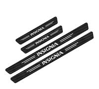 Autocollants Protection Seuil Porte de Voiture pour OP-el, 4 pièces Accessoires de décoration de Plinthes Auto en Fibre Carbone de Anti-Rayures, Insignia