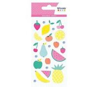Autocollants Puffies 3D Tutti Frutti Fruits - Artemio Rose G