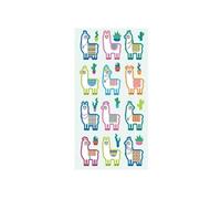 Autocollants Puffies - Lamas & Cactus