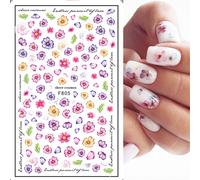 Autocollants R¿¿Fl¿¿Chissants Pour Ongles",Soleil,Lune,¿¿Toiles,3d,Serpent Dor¿¿,Flamme,Oiseaux,Roses,Feuilles,Nouvel An,Curseur Bronzant,"Lef908 - Type F805