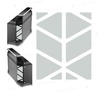 Autocollants réfléchissants compatibles avec GIVI Monokey Trekker Outback Bauletto Coffre en aluminium TOP CASE 42 58 litres (Blanc)