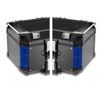 Autocollants réfléchissants compatibles avec GIVI Monokey Trekker Outback Coffre en aluminium Top Case 42 58 l Motorrad (Bleu)