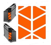Autocollants réfléchissants compatibles avec GIVI Monokey Trekker Outback Coffre en aluminium Top Case 42 58 l (orange)