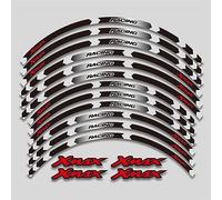 Autocollants Réfléchissants De Modification De Jante De Décalcomanie De Moyeu De Roue De Moto Pour XMAX300 XMAX250 Xmax125 Xmax 300 250 125(Color:1)