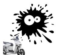 Autocollants réfléchissants drôles, autocollant de voiture avec éclaboussures de peinture Autocollants d’avertissement de voiture,Autocollants automobiles créatifs polyvalents et réfléchissants pour