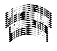 Autocollants Réfléchissants Jante Pour CRF450R CRF300L CRF250R CRF400RX Pour C&RF 125 150 Autocollant Réfléchissant Roue Moto Jante Bande Adhésive