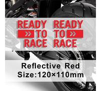 Autocollants Réfléchissants Ktm Pour Moto,Décalcomanies De Réservoir,Course Super Adventure Duke 125 390 1290 200 790 890 690 990,Prêt À Courir - Type Red 120