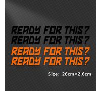 Autocollants Réfléchissants Ktm Pour Moto,Décalcomanies De Réservoir Prêtes À Courir,Course Super Adventure Duke 125 390 1290 200 790 890 690 990 1190 - Type Rft 26cm C