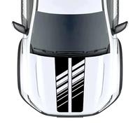Autocollants réfléchissants pour Capot de Voiture, Autocollants en Vinyle modifiés pour tête de Voiture, adaptés au Coffre, aux Voitures de Sport, aux Rangers, aux SUV, Accessoires de Voiture