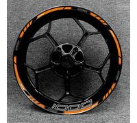 Autocollants Réfléchissants pour Jantes De Moto, Modification Pneus, Accessoires pour Kawasaki Z1000 des pièces de Rechange(Style 4)
