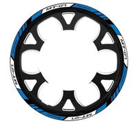 Autocollants Réfléchissants pour Jantes De Moto pour MT07 MT-07 MT 07, Ensemble Complet De Bandes De Moyeux Lot Complet d'autocollants de Jante(Couleur 1)
