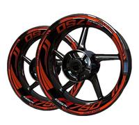 Autocollants Réfléchissants pour Jantes De Moto pour Suzuki GSXR 750 GSXR750, Kit Complet De Décoration Lot Complet d'autocollants de Jante(Couleur 12)