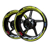 Autocollants Réfléchissants pour Jantes De Moto pour Suzuki GSXR 750 GSXR750, Kit Complet De Décoration Lot Complet d'autocollants de Jante(Couleur 4)