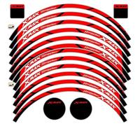 Autocollants Réfléchissants pour Jantes De Moto pour Yamaha Xmax Xmax 125 250 300 des pièces de Rechange(Style 3)
