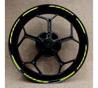 Autocollants Réfléchissants pour Moyeu De Roue Moto, Ensemble Complet D'autocollants pour Jante pour Bumblebee 1000 900 600 400 250 des pièces de Rechange(Style 5)