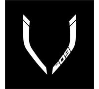 Autocollants Réfléchissants pour Réservoir De Moto pour Yamaha MT-09 MT09 MT 09 2014-2022. Autocollant De RéServoir(Blanc)