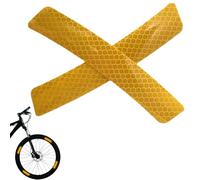 Autocollants réfléchissants pour roues,Bande de jante lumineuse | Bande réfléchissante de décoration de bande d'avertissement de jante de roue pour la de pneu de véhicules de vélo de vélo de vél