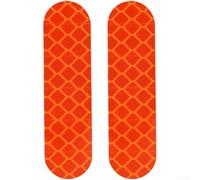 Autocollants réfléchissants pour trottinette pour sécurité nocturne avec visibilité améliorée pour scooter Kukirin S1Max et autres scooters électriques