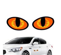 Autocollants réfléchissants pour voiture - Autocollant 3D pour conduite de sécurité nocturne pour évaluation | Autocollants amusants pour voiture avec construction résistante et élégante pour fenêtre