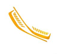 Autocollants Réfléchissants pour XMAX 300 Décalcomanie Latérale PVC Imperméable Or Argent Personnalisation Scooter pour moto Protection(Gold)