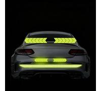 Autocollants Réfléchissants Puissants pour BYD Seal ATTO 4 2023, Haute Intensité,visibilité Nocturne,avertissement Sécurité,imperméables pour Pare-chocs,coffre,Yellow