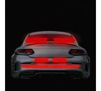 Autocollants Réfléchissants Puissants pour BYD Seal ATTO 4 2023, Haute Intensité,visibilité Nocturne,avertissement Sécurité,imperméables pour Pare-chocs,coffre,Red