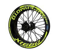 Autocollants Réfléchissants Roues Moto Bandes À Rayures pour Yamaha XT 660