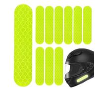 Autocollants Réfléchissants Sécurité avertissement vélo réflecteur conduite | Adhésif Accessoires moto adhésifs réfléchissants sécurité pour conduite