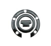 Autocollants Réservoir Moto Autocollants Protection de réservoir de Couvercle de Bouchon de gaz de Carburant de Moto en Fiber de Carbone pour Yam&aha R1 R6 FZ6R FZ1S FZ6 FZ8 XJ6