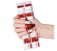 Autocollants Réutilisables d ' Art d ' ongles de Noël, doux, BSA0255 | Autocollants Pour Ongles En Gel Flexibles, autocollants En Gel Réutilisables Et Respectueux De La Peau, Application