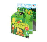 Autocollants réutilisables - forêt sauvage multicolor TU