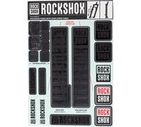 RockShox Kit décalques suspension avant 35 mm My18 Pike/Lyrik/Yari Noir