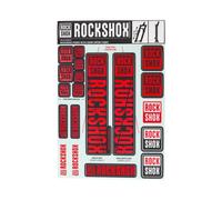 RockShox Kit autocollants suspension avant Mixte Oxy Pike/Lyrik My18 35 mm Noir