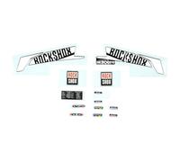 Rockshox Boxxer Decals Kit Blanc White