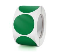 Autocollants Ronds Vert 38mm Auto-adhésifs Code Couleur Étiquettes Rouleau Petits Points De Repère Round Sticker 500 Pièces