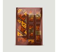 Autocollants Root Beer Float, Shock Decal Sheet Fox FOX Decal 2021 AM, 36, Factory Noir