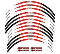 Autocollants Roues Jantes Autocollants De Moyeu De Roue De Moto Bande Réfléchissante Autocollant Décoratif De Pneu Autocollants De Bande Accessoires Pour KYMCO XCITING 300 400 500 Stickers Kit(Couleur