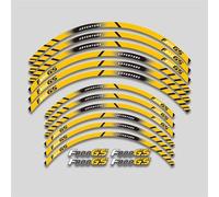Autocollants Roues Jantes Autocollants Réfléchissants pour Jantes De Moto pour B&MW F800GS F800gs F 800GS F 800 GS - Ensemble Complet Stickers Kit(Couleur 2)