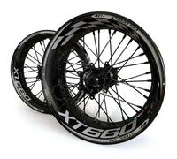 Autocollants Roues Jantes Kit D'autocollants Réfléchissants pour Jantes De Moto pour Y&amaha XT660 XT 660, Ensemble Complet De Décoration Stickers Kit(Couleur 7)