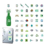 Autocollants « Save The Earth » - Autocollants écologiques et résistants au soleil - Pour skateboards, ordinateurs portables, bouteilles d'eau, bureaux, tasses d'eau