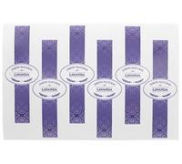 Autocollants Savon Lavande | Blister de 6 étiquettes de ruban violet pour emballage de savons naturels faits maison | Idéal pour l'emballage de vos créations DIY