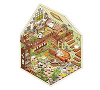 Autocollants Scene Book, 3D Miniature Scene Stickers | Créez vos propres autocollants pour la maison - Décoration de planificateurs, artisanat de scrapbooking pour adultes, fournitures de fête