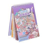 Autocollants scène de maison - Autocollants 3D sur le thème du dessin animé, décorations artisanales, décorations de journal, fournitures de scrapbooking pour, accessoires d'art créatifs |