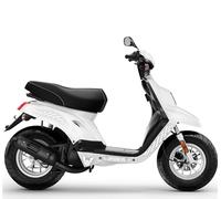 Autocollants scooter BOOSTER MBK scratch DX-SX accessoires autocollants moto couleur au choix COD.M0086 (blanc brillant)