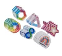 Autocollants sensoriels anxieux - Apaise l'anxiété esthétique - Soulagement - Pour ordinateur portable - Album de scrapbooking - Anxiété sensorielle esthétique - Pour adultes
