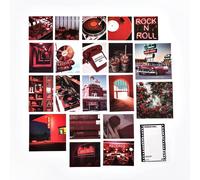 Autocollants Séries Film Température 45 Pièces, Paquet D'autocollants À Motif Simple Mode Kawaii Journal Décoration Fournitures Scolaires