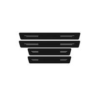 Autocollants Seuil Pare-Chocs Coffre Arrière Protecteur Seuil Porte Voiture pour Mercedes pour Benz Classe C C300 CLA W205 W204 B200 W212 E350 JUNOOS(4pcs Door sill)